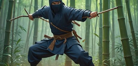 A história e habilidades dos ninjas: segredos revelados