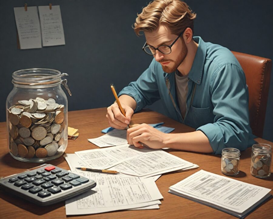 Quanto guardar por mês para ter estabilidade financeira