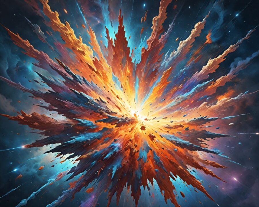 O que é o big bang e como ele explica a origem do universo