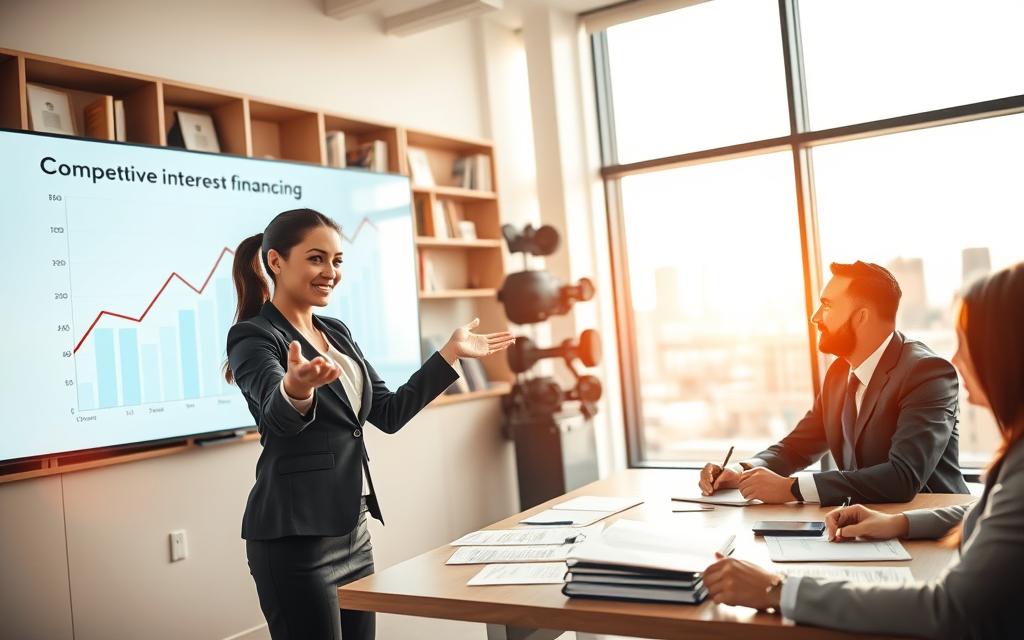 financiamento com juros competitivos