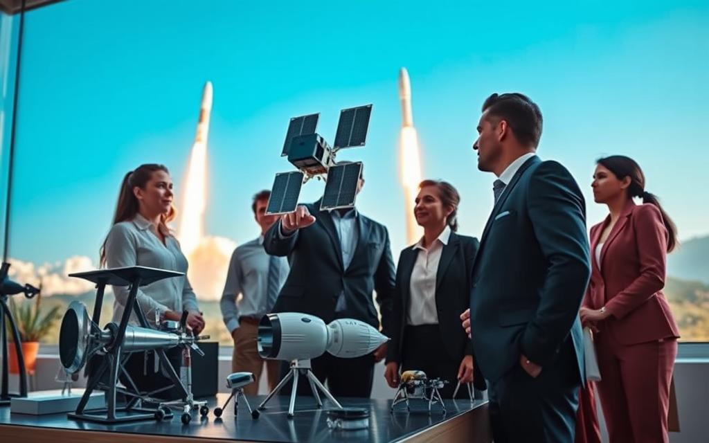 oportunidades de negócios no setor espacial