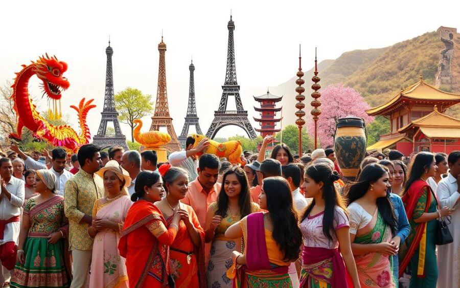 Como diferentes culturas celebram tradições ao redor do mundo